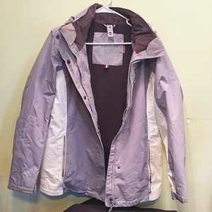 Gerry Ski jacket size m gray and white
